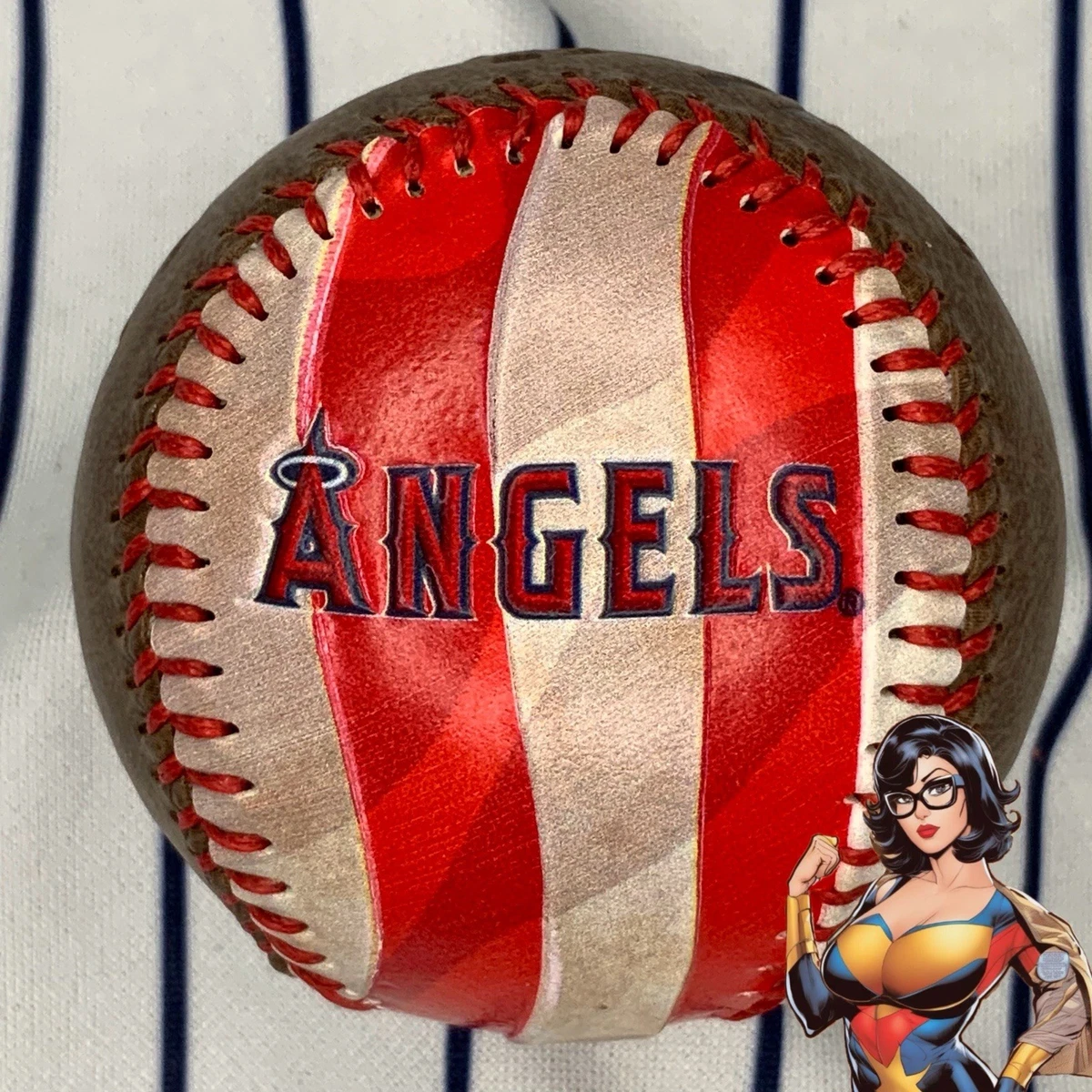 Red Los Angeles Angels MLB Balls for sale | eBay
