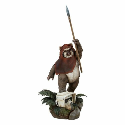STAR WARS - Return of the Jedi Wicket Premium Format Figure 1/4 Statue Sideshow