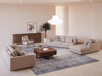 Luxus Sofagarnitur Ecksofa L-Form Zweisitzer Sofa Luxus Sessel PolstermöBel
