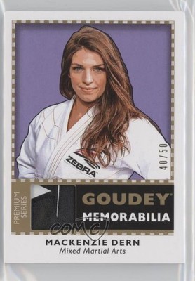 2018 Goodwin Champions Goudey Memorabilia Premium 40/50 Mackenzie Dern 0sc3