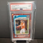 2024 Donruss - Rated Rookie Optic Preview Red Pandora Prizm #369 Bo Nix PSA 9