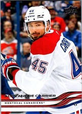 2025-26 Upper Deck Series 1 - Alexandre Carrier - #91 Base - Montreal Canadiens