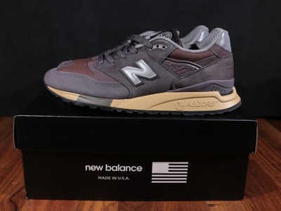 Stone Island x New Balance MADE IN USA 998 Raso Gommato Gr. EU 43