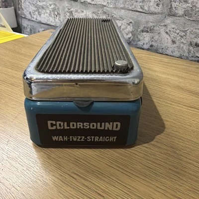 Vintage 70er Jahre Colorsound Wah-Fuzz - Straight Pedal - Sola Sound England - selten