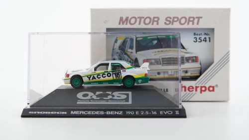 Herpa H0 3541 Snobeck Mercedes-Benz 190E 2.5-16 Evo. II #10 / J. Laffite | Zustand: Gebraucht
