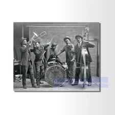 The King and Carter Jazz Orchestra Classic 1920s Jazz Band Giclee Fine Art Print