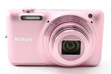 Nikon COOLPIX S6600 Pink 16.0MP Digital Camera 12x Zoom Swivel Screen -Excellent
