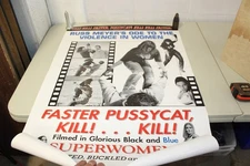 Vintage Faster Pussycat Kill Kill Movie Poster Superwomen Collectible