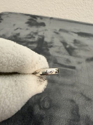 Brandneu Gucci Blind for Love Sterlingsilber 925 Ring Größe 18 (US 8,25)