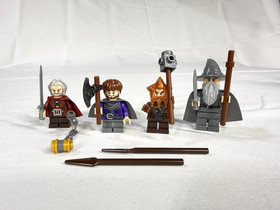 Lego The Hobbit Lord of the Rings 79010 8 Minifigures Only. Goblin King Dwarves