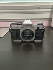 Canon AE-1 Silver 35mm SLR Film Camera Body