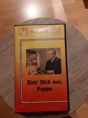 Zieh Dich aus,Puppe - VHS Videofilm von Inter-Pathe FSK 18 Top Zustand,rar!