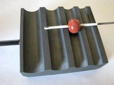 Devardi Glass Graphite Marver~ ROUND BEAD ROLLER/SHAPER, Lampwork Bead Making