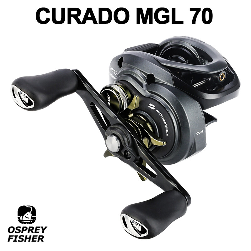 Shimano Curado MGL 70 Low Profile Baitcasting Fishing Reel 8 Shimano Curado MGL 70 Low Profile Baitcasting Fishing Reel 8