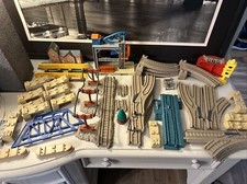 Thomas and Friends Trackmaster Lot Telephone Poles Train Station Track Lumber Co