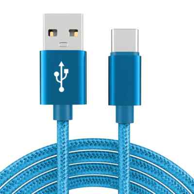 Superschnelles Ladekabel: 120W 6A USB Typ C Ladekabel - Blau 1m