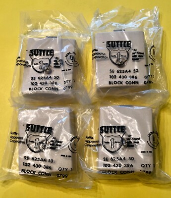 Lot of 4 Suttle SE-625A4 50 Assy Mod Jacks Block Conn NEW SEALED