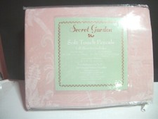 4 pc Pink FULL Sheet Set UNOPENED Soft Touch Percale Brushed Poly Microfiber