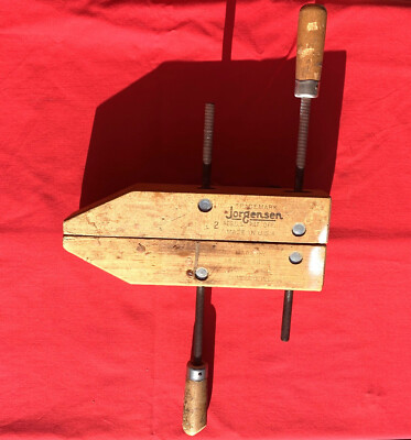 Vintage Jorgensen Wooden Handscrew 12'' Clamp