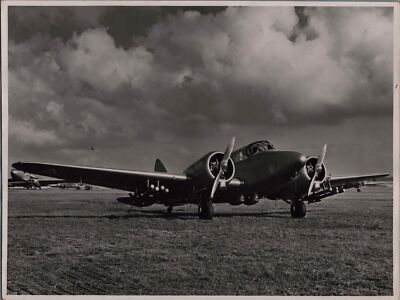 AIRSPEED CONSUL ROCKET & MACHINE GUN INSTALLATION ORIGINAL MANUFACTURERS PHOTO