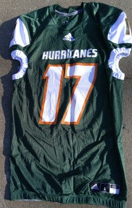 miami hurricanes adidas jersey
