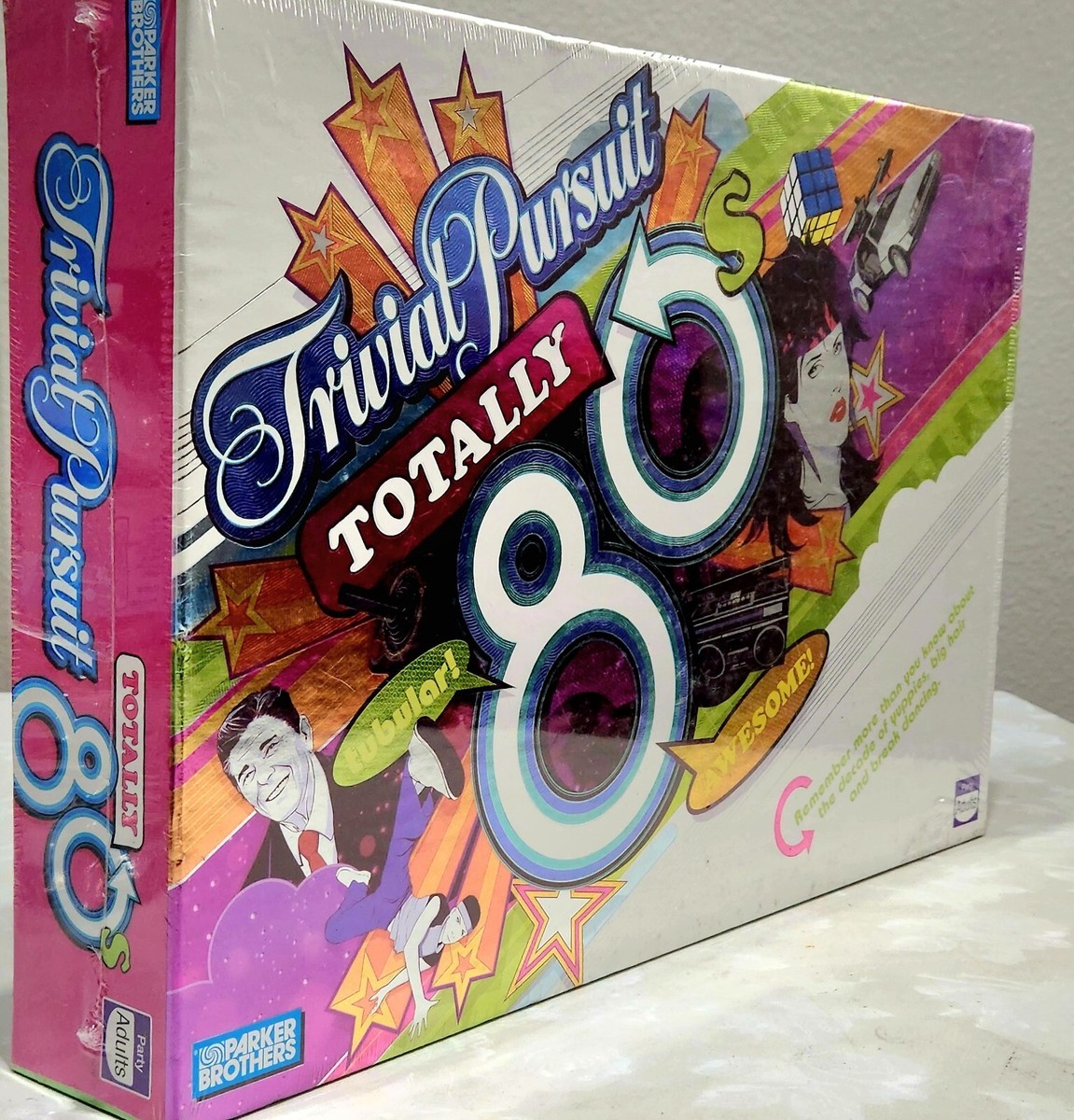 NEW SEALED Trivial Pursuit Totally 80's Parker Brothers Hasbro