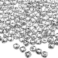 Pack of 200, 1/2" Inch Christmas Jingle Bells, Craft Bells for Wreath, Holiday H