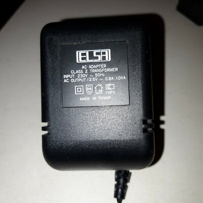Netzteil ELSA Class 2 Transformer 12,5V 0,8A