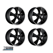 Foose F104 Legend Gloss Black Milled 20x10 5x127 00mm Set Of 4