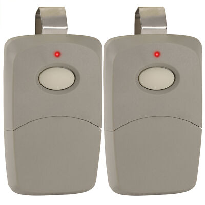 2-Pack Multi-Code 3089 MultiCode 308911 Linear MCS308911 Garage Gate Remote 100m