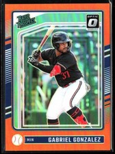 Gabriel Gonzalez 2024 Donruss Orange #182 /199 Minnesota Twins