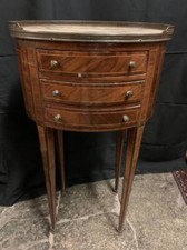 Antike Kleiner Tisch Ludwig Xvi. Mit Bois De Rose Old-Time Fine Der XIX Jh