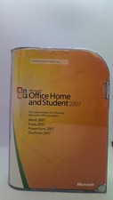 Microsoft MS Office 2007 Home and Student Disc and Product Key In Original Case