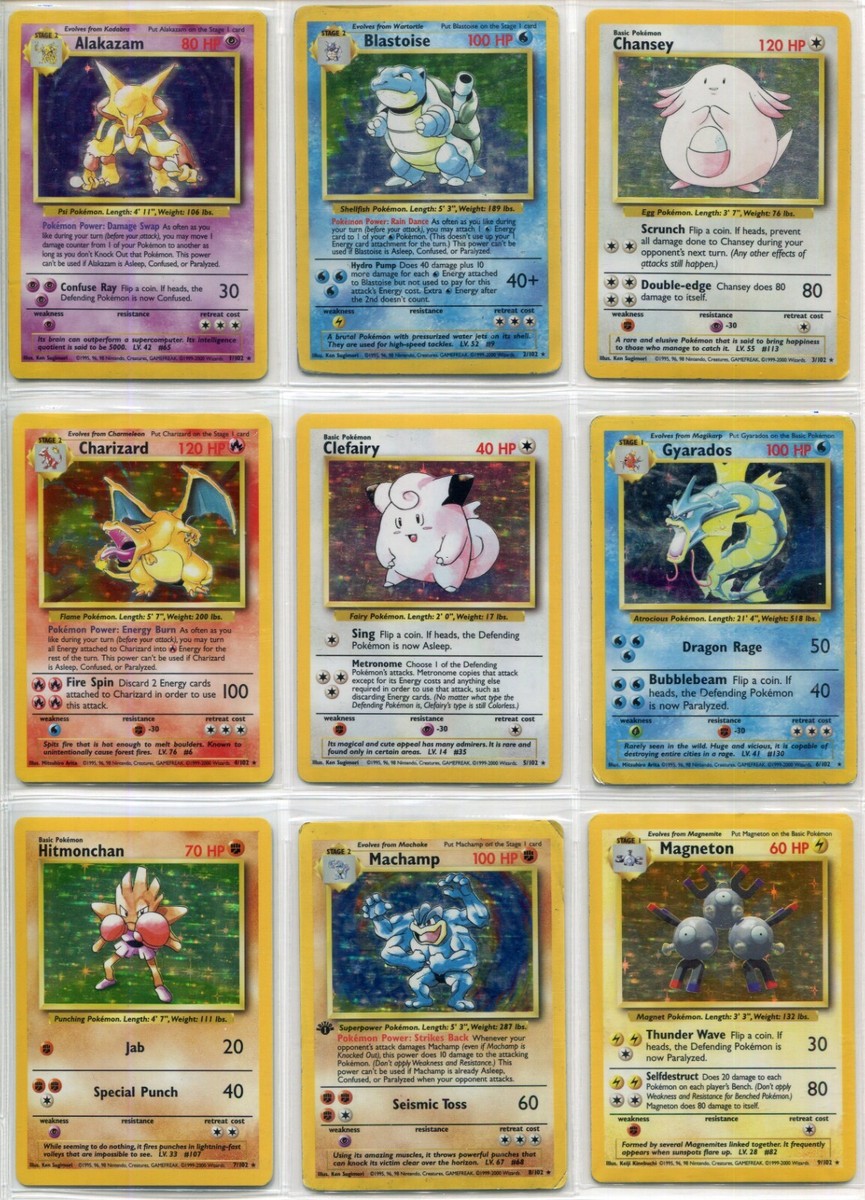 ポケモンカード　リザードン　base set 1999 4/102 1ed 買取】ポケモンカード 英語版 リザードン Charizard 4/102
