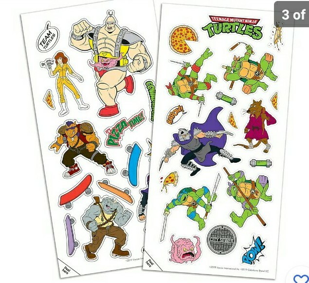 TMNT Colorforms Adventure Set Ninja Turtles Kahootz Reproduction for ...