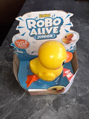 Ente 2 in 1, ZURU Robo Alive Junior Little Duck Lauf- und Schwimm- Ente