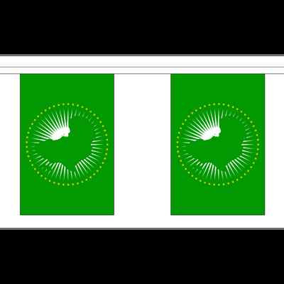 Länderflagge Afrikanische Union - 3m 6m 9m Meter Länge 10 20 30 Fahnen