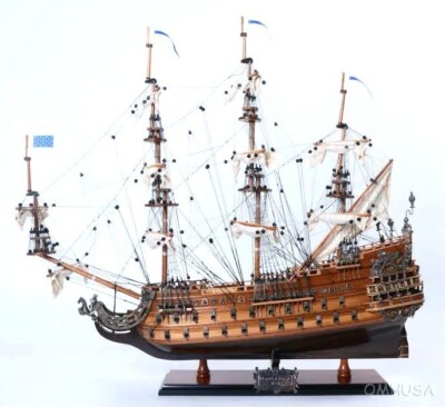 Soleil Royal Tall Ship Wooden Model 28