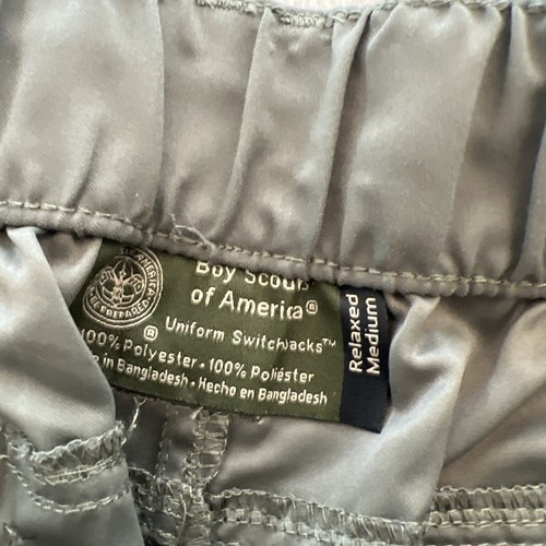 Boy Scouts Of America Switchback Pants XL Cargo Convertible Hiking Uniform Med - Picture 3 of 6
