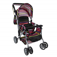 triplet dolls pram
