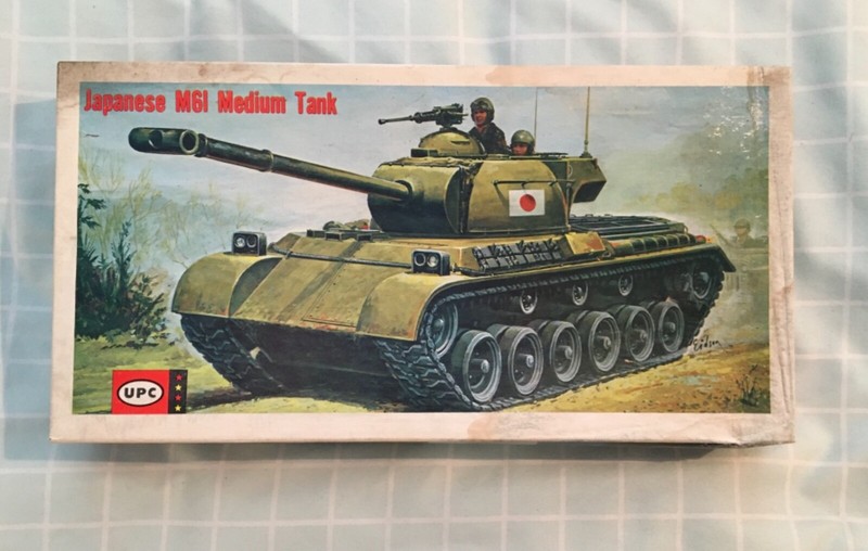 Vintage MPC Type M61 Japanese Medium Tank 1:40 Scale 5157-100