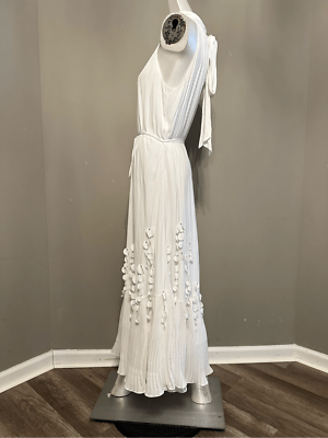 ramy brook eliza halter dress sleeve-length:short sleeve