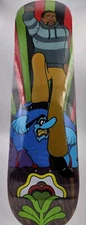 2021 StrangeLove Skateboards Blue Meanies Beatles Yellow Submarine BLM Deck 8.25
