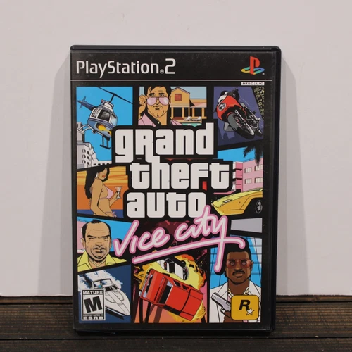 Grand Theft Auto: Vice City (Sony PlayStation 2 PS2, 2002) No Map