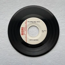 Sixto Sanchez “Palabras Del Cielo” Tejano Tex Mex Record 