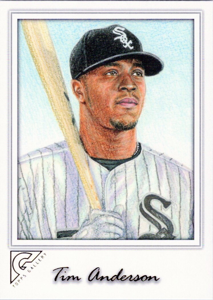2017 Topps Gallery #36 Tim Anderson Chicago White Sox