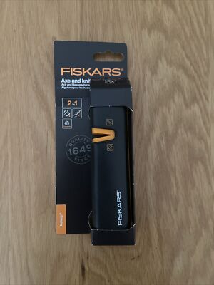 Fiskars FSK120740 Xsharp Axt- und Messerschärfer 120740 Keramik Schärfstein