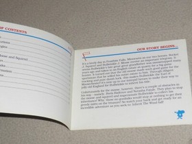 NINTENDO NES THE ADVENTURES OF ROCKY AND BULLWINKLE AND FRIENDS MANUAL ONLY