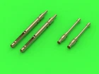 7,92mm MG34 BARRELS W/PANZERMANTEL (2 PCS) for PANTHER, TIGER, ETC #35027 MASTER