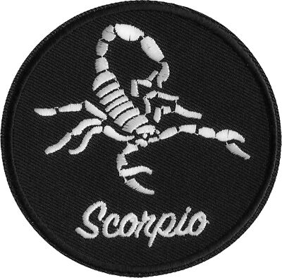 Scorpio Zodiac Patch- 3x3 inch - P7117
